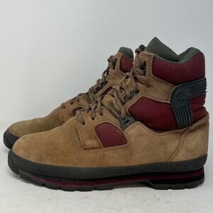 Timberland Vintage 1990s Suede High Top Hiking Boots Mens Size 10.5 *READ*